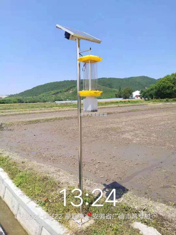 各地農業農村局紛紛引進天意太陽能殺蟲燈、自動蟲情測報燈