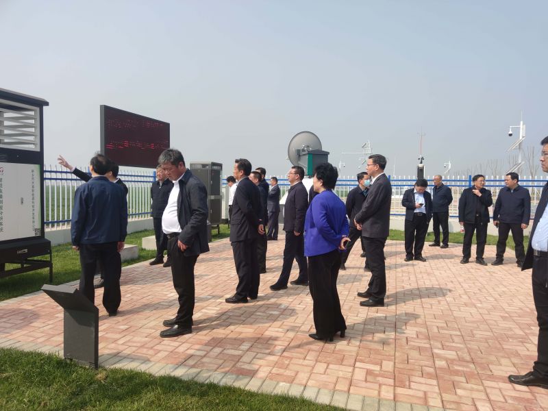 現場蒞臨考察指導